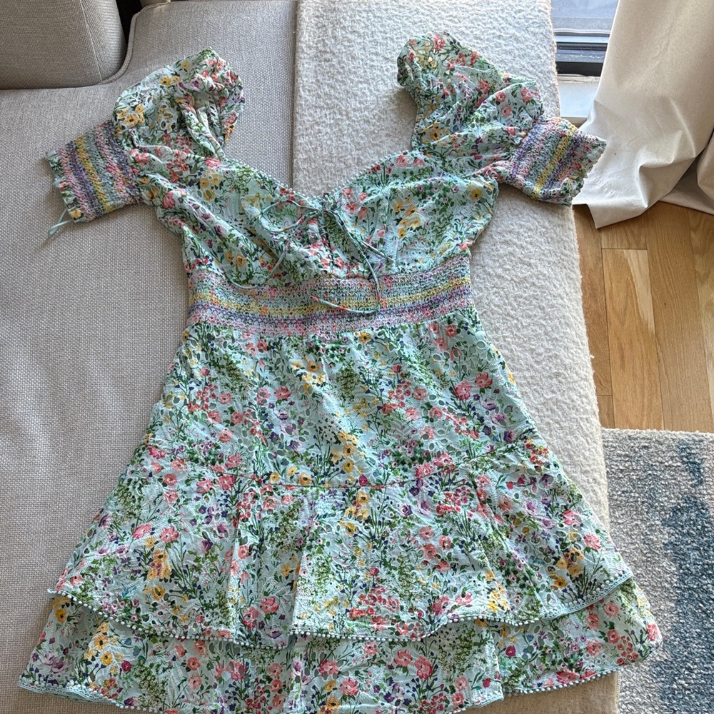 Alice + Olivia Multicolor Floral Dress